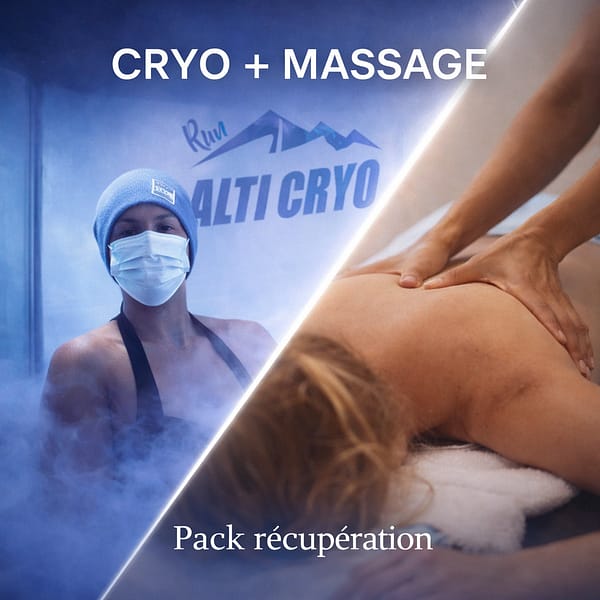 Cryothérapie｜30 min + Massage｜30 min - SOLO