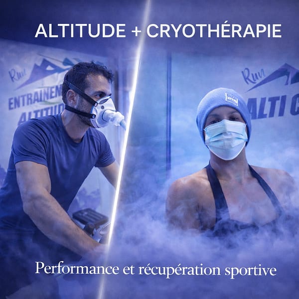 Entr. en simulation altitude + Cryothérapie - ABONNEMENT｜1 mois illimité